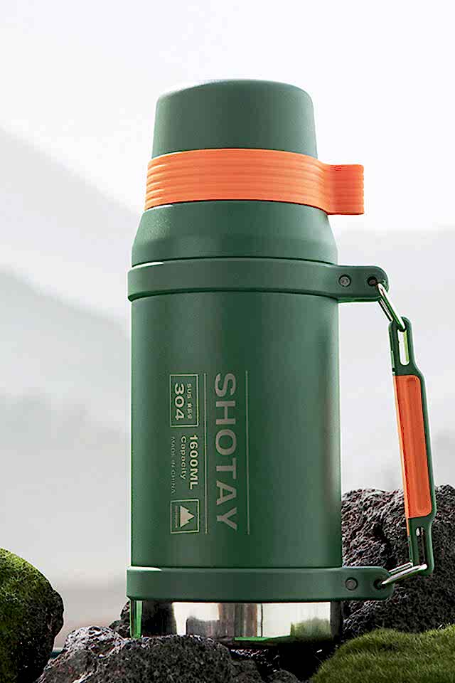 Camper Çelik Termos Unisex Matara 1500 Ml. SHT-ST-8216-3
